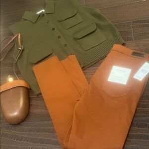 Ag Adriano Goldschmied Women’s The Legging Ankle Super Skinny Ankle - Brown27/28